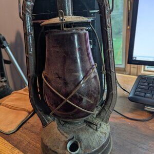 Vintage Kerosene Rail Road Lantern